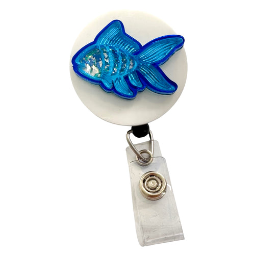 Blue-tiful Fins - Badge Reel