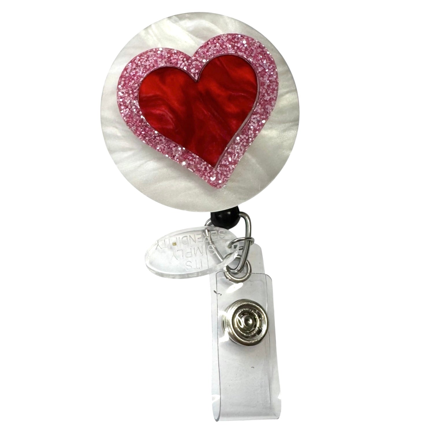 Badge Reel - Love Heart