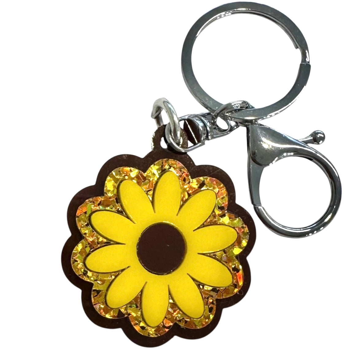Sunny Sunflower - Key Ring