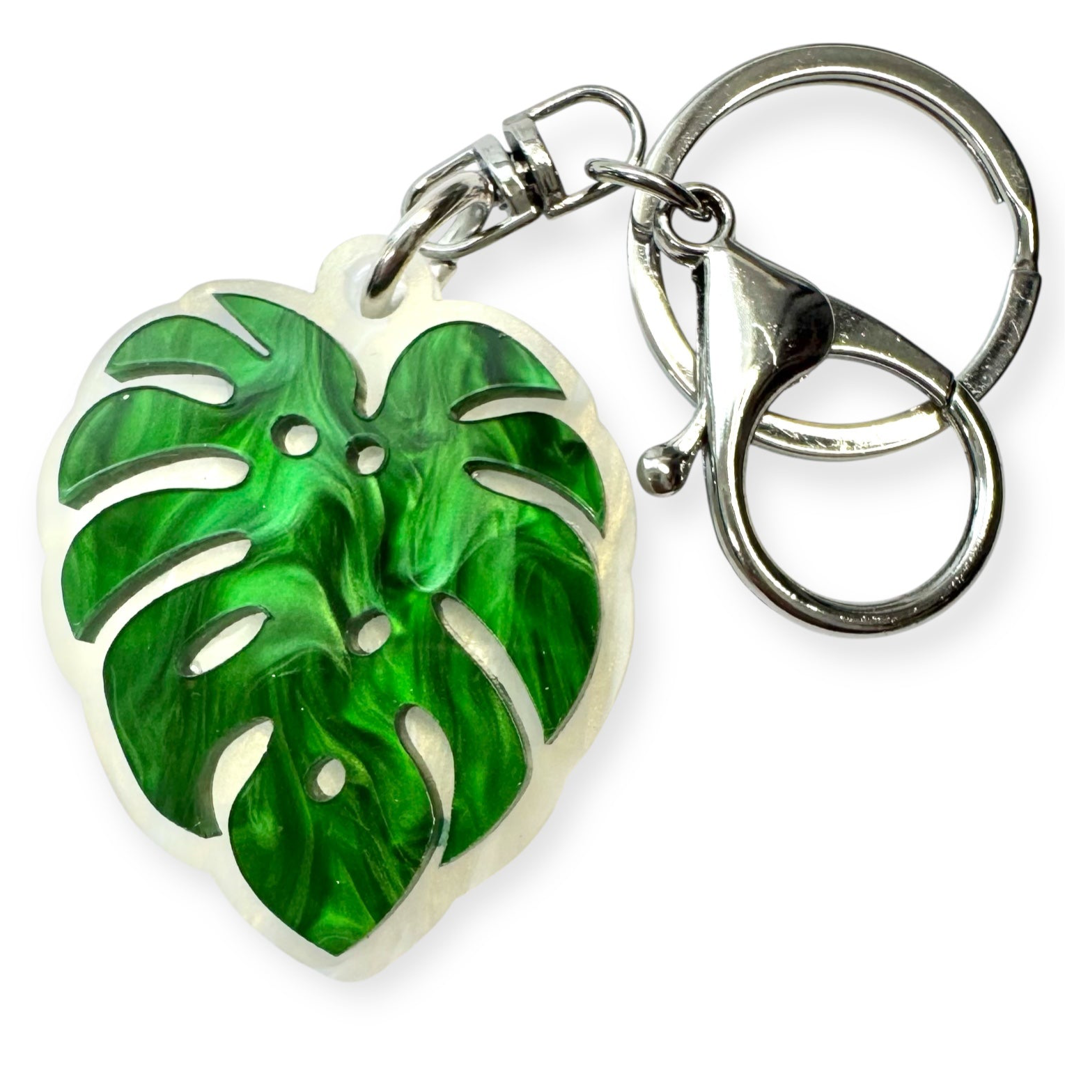 Mad for Monstera - Key Ring