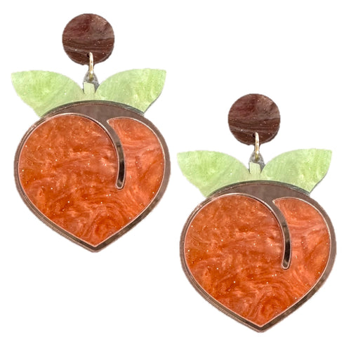 Just Peachy - Dangle Earrings
