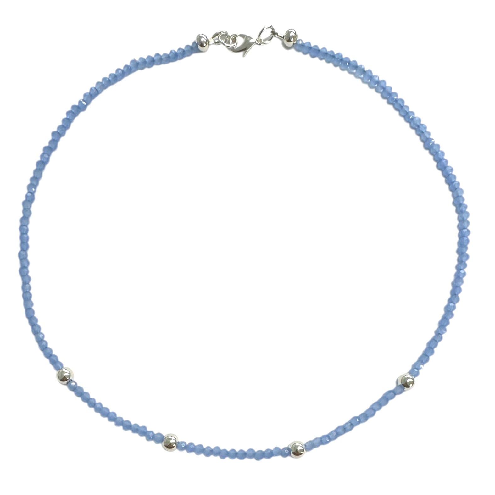 Dew Drops - Periwinkle Blue - Necklace