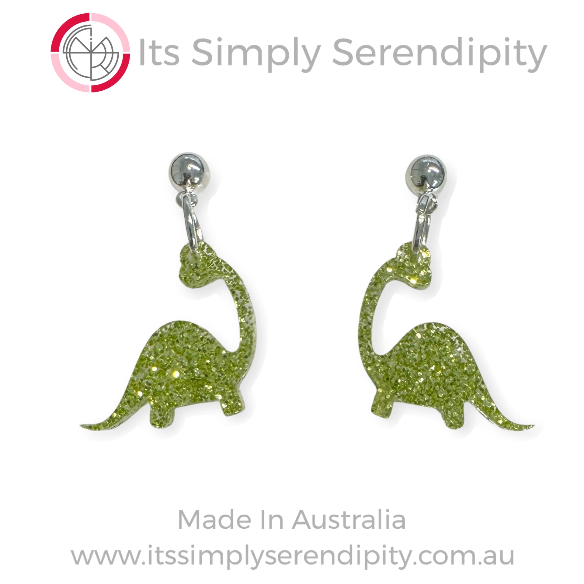 Brontosaurus Bling - Mini Dangles