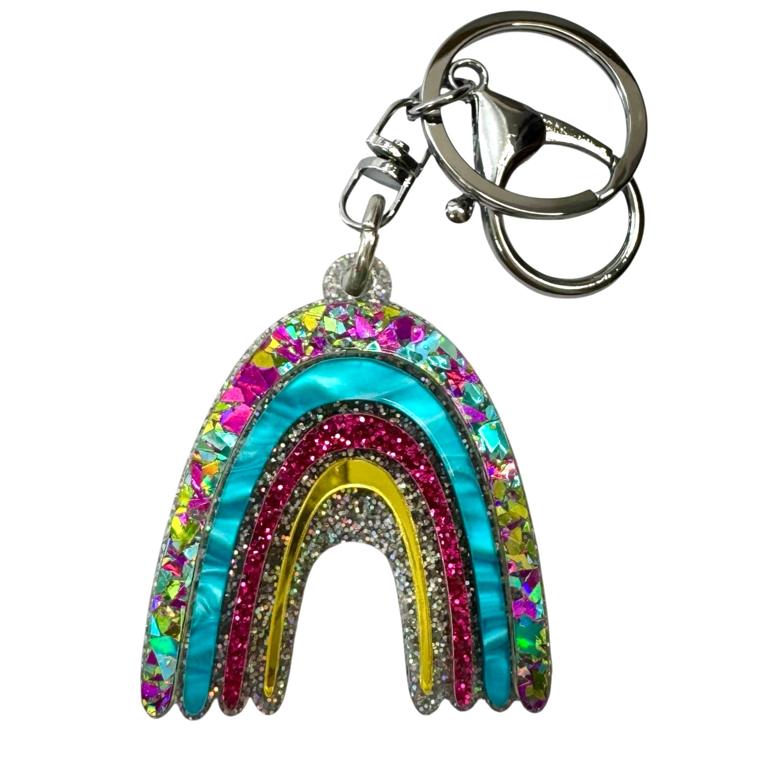 Bling Bling Rainbow - Key Ring