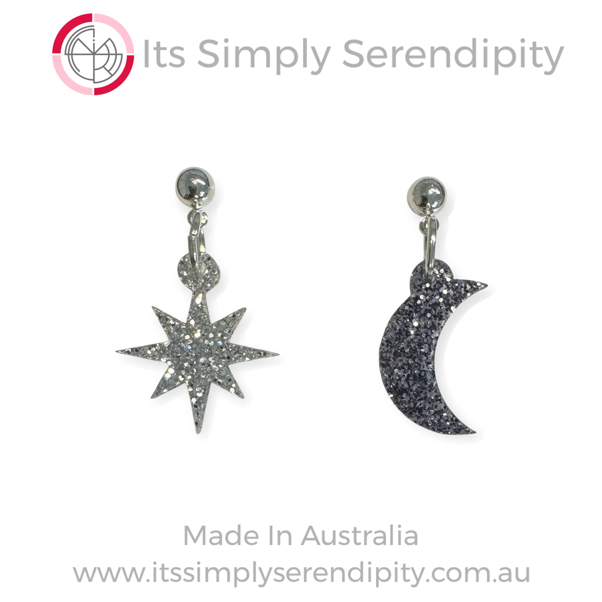 Star & Moon - Mini Dangles