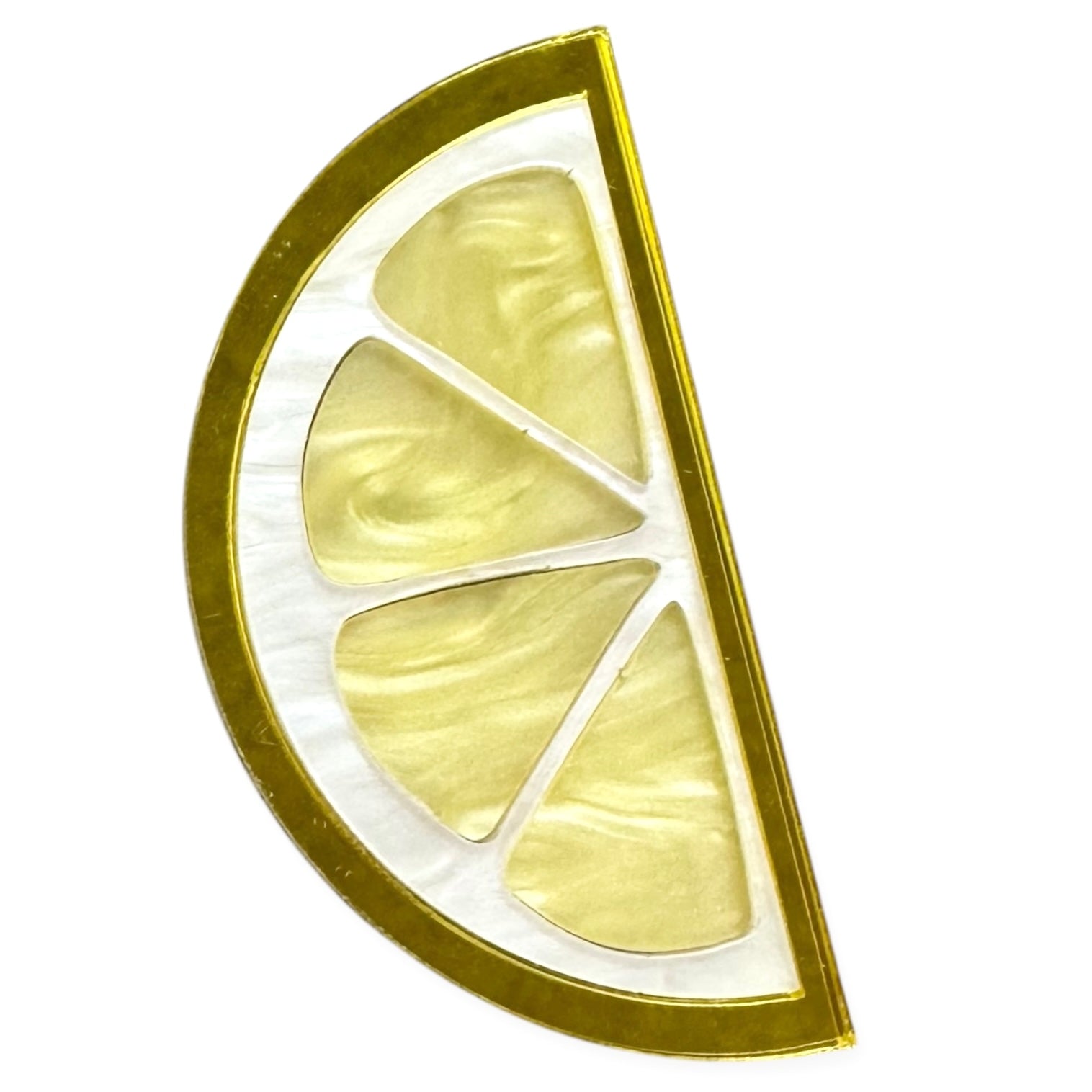 Twist Of Lemon - Brooch