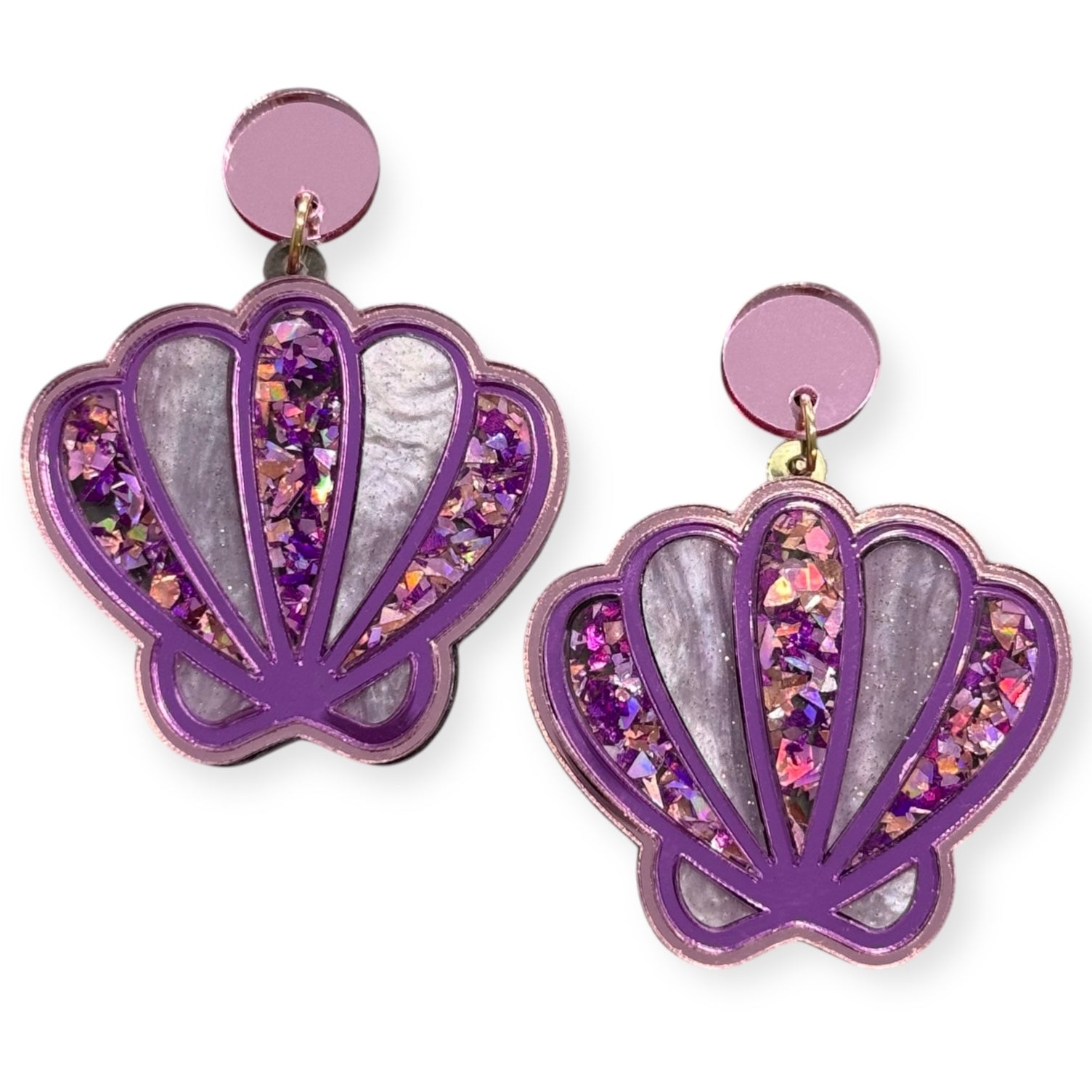 Let's Shell-ebrate - Sea Shell Dangle Earrings