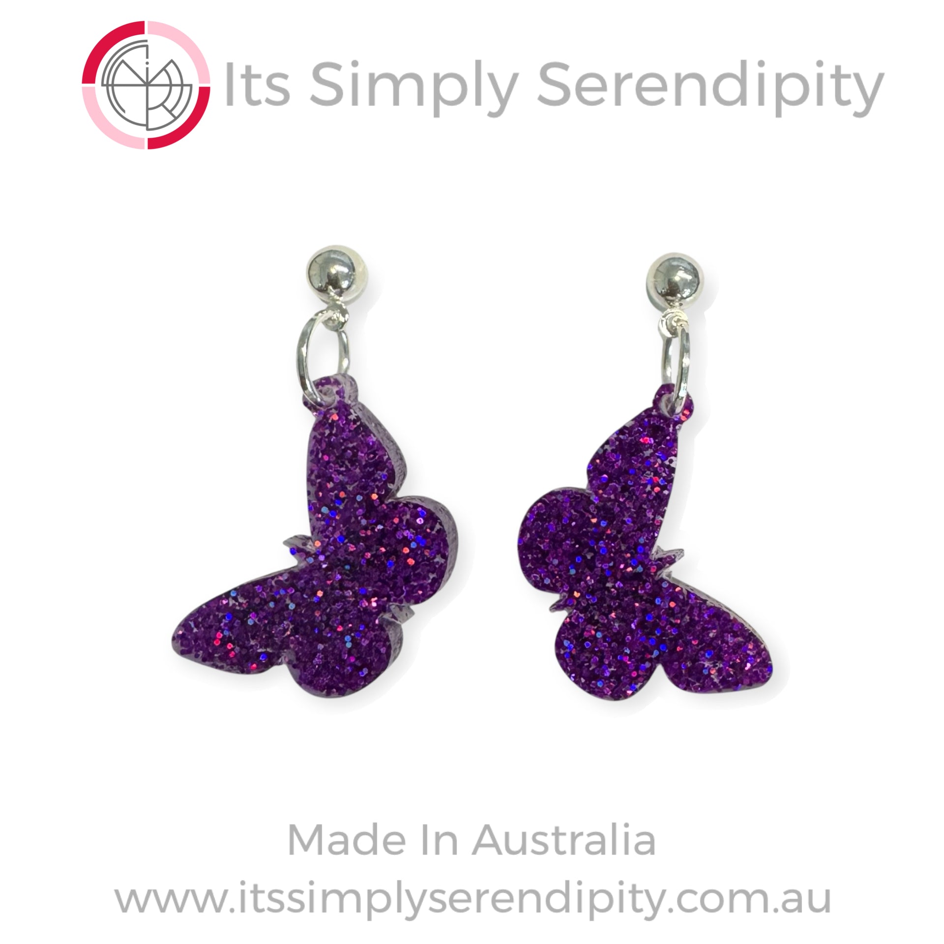 Bedazzling Butterfly - Mini Dangle