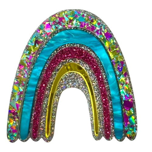 Bling Bling Rainbow - Brooch