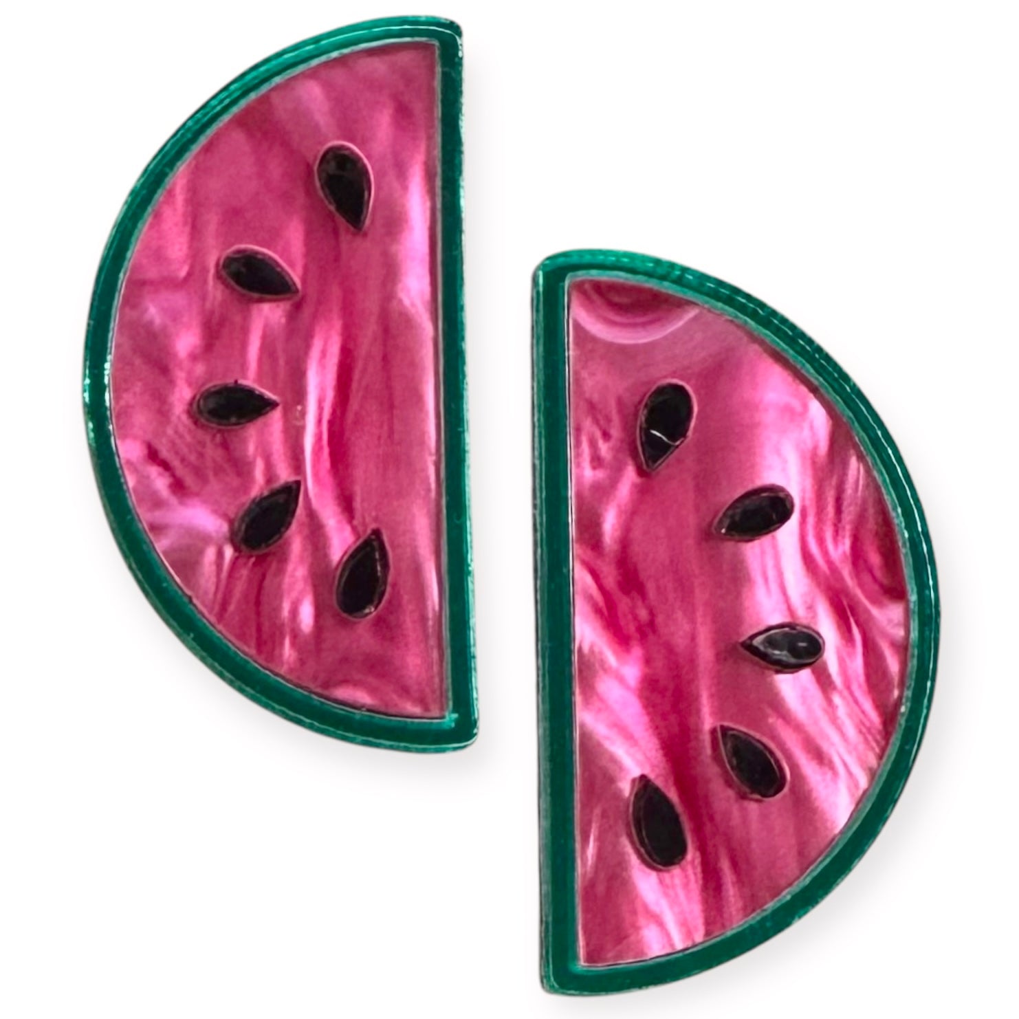 Slice Of Melon - Stud Earrings