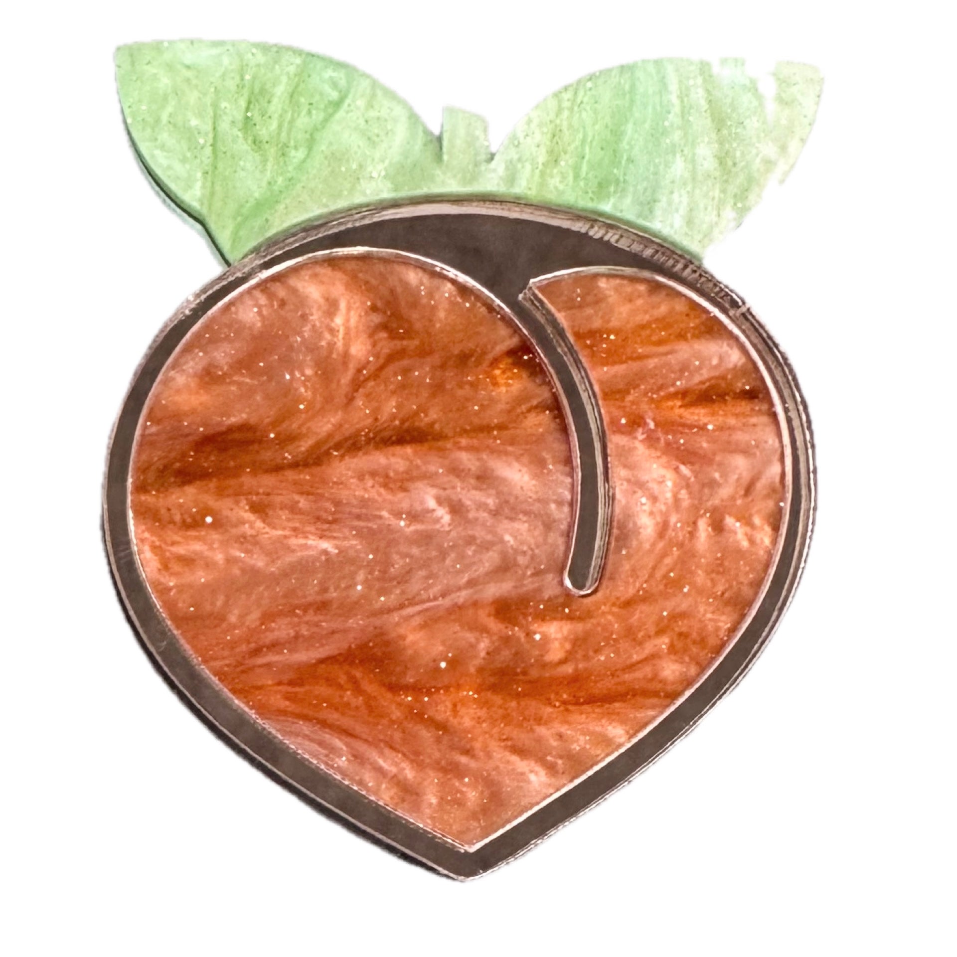 Just Peachy - Brooch