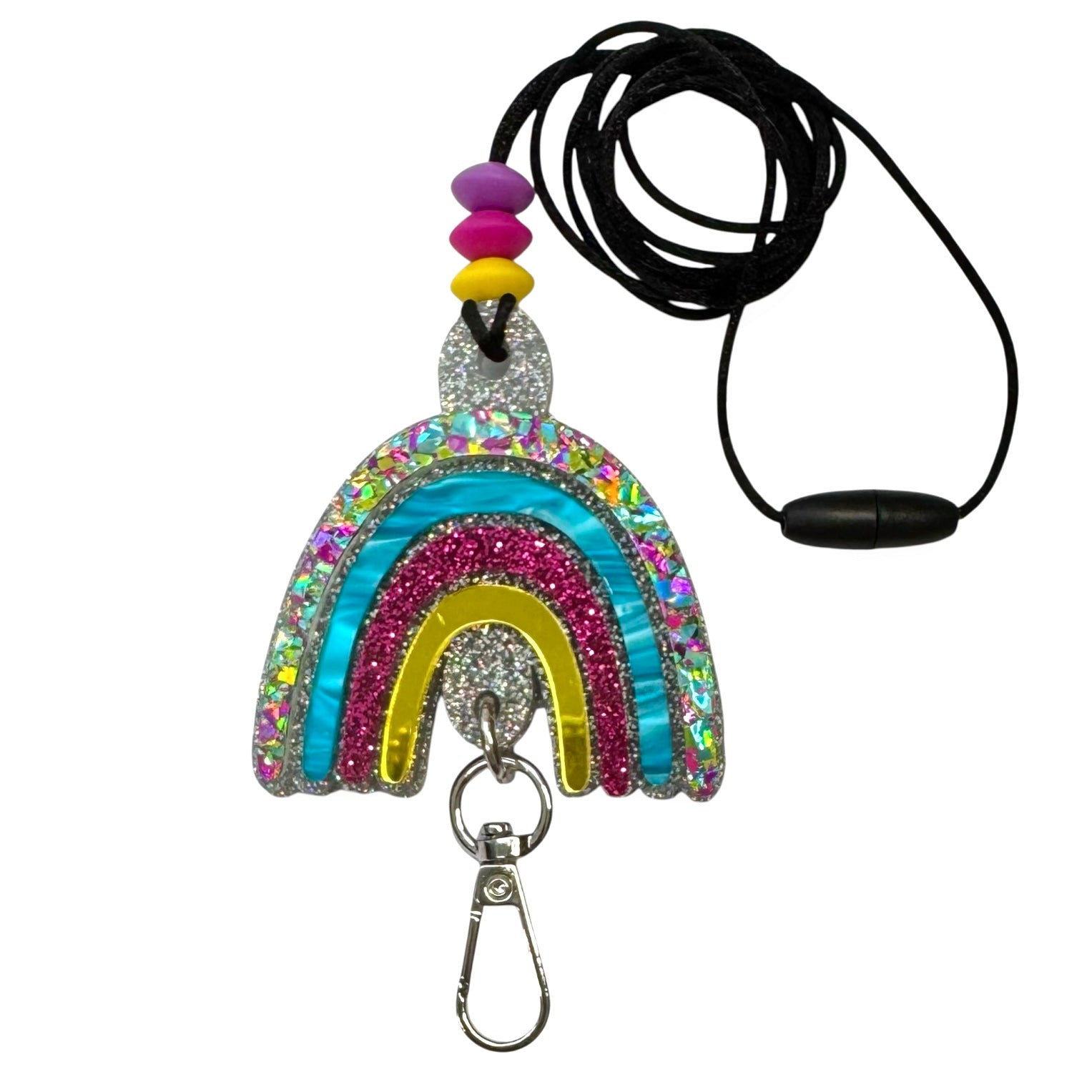 Bling Bling Rainbow Lanyard