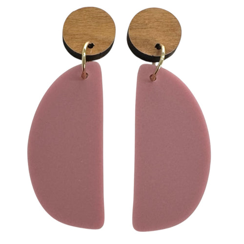 Serene Shapes - Dusty Rose