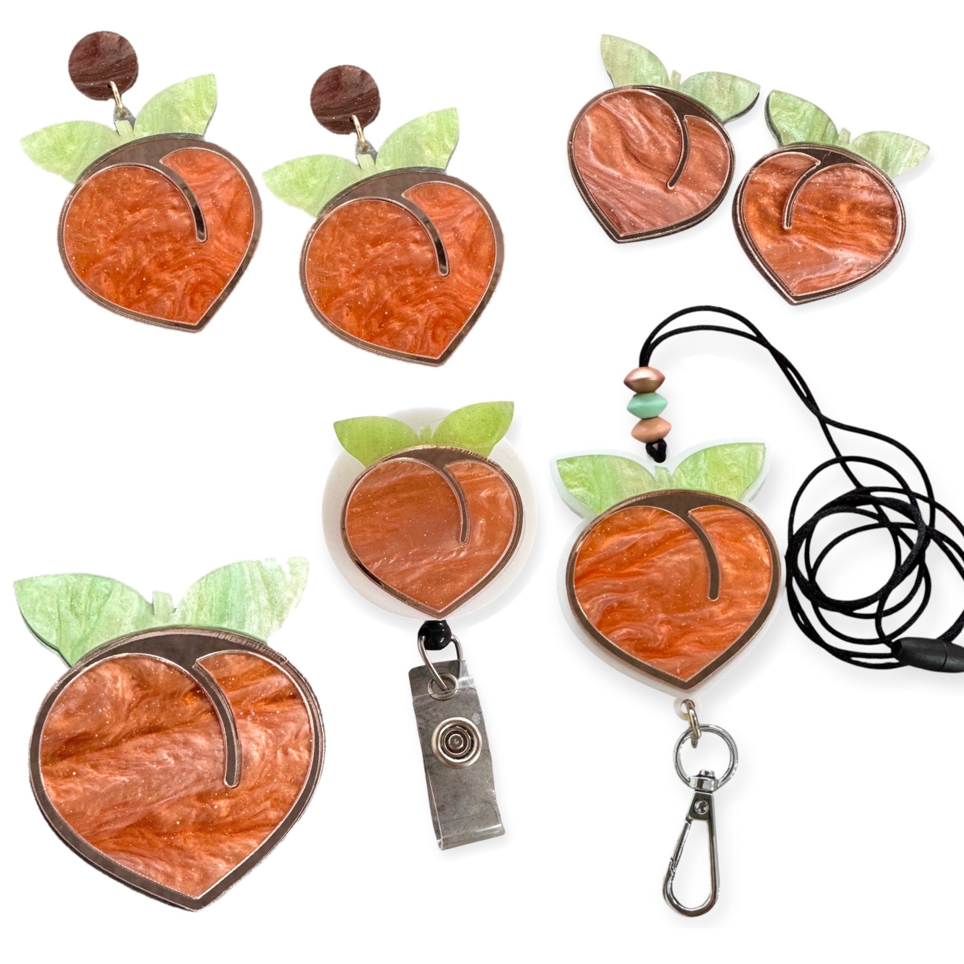 Just Peachy - Studs