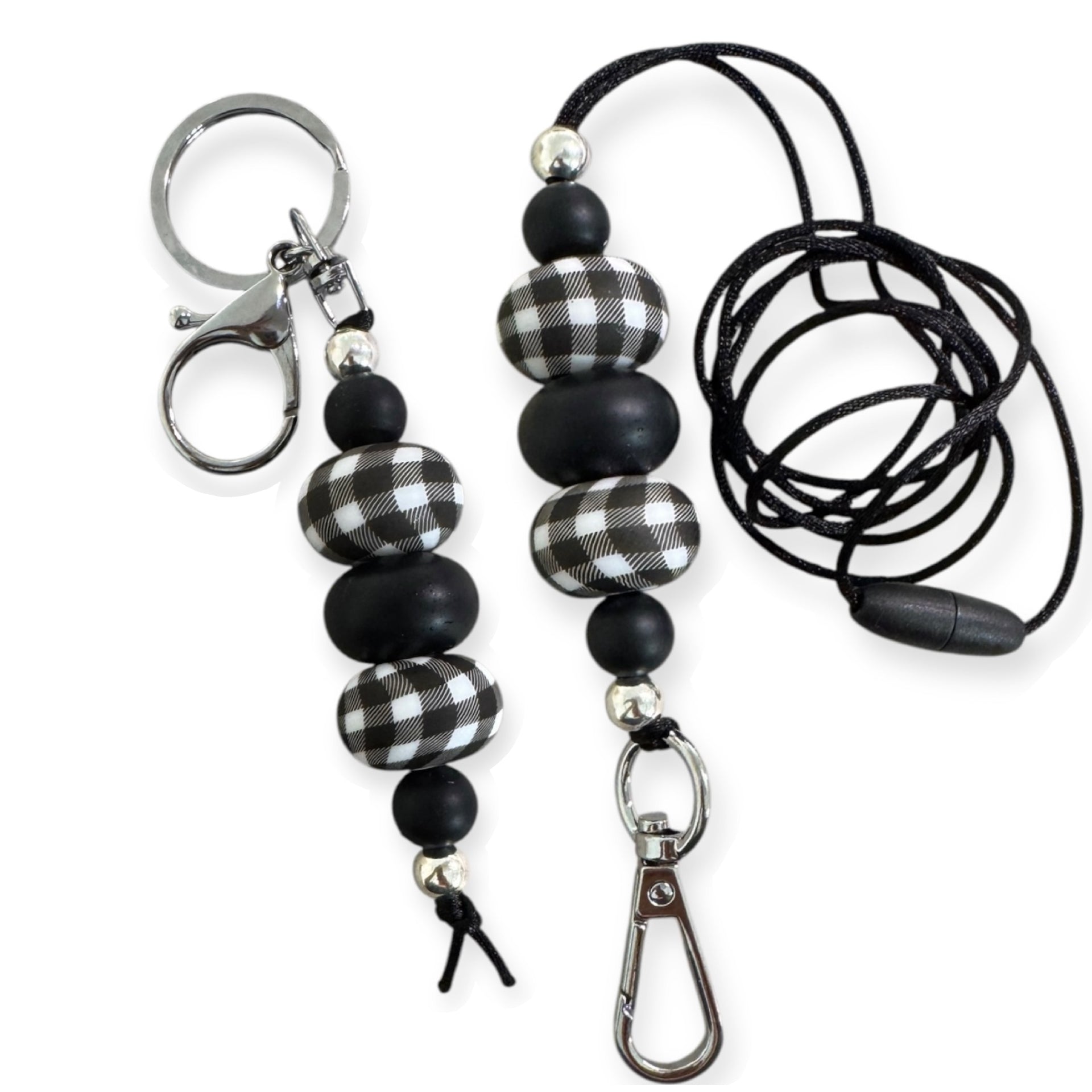 Check Me Out - Black Gingham