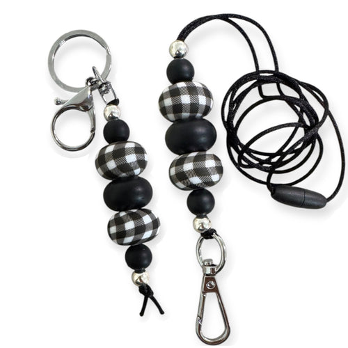 Check Me Out - Black Gingham