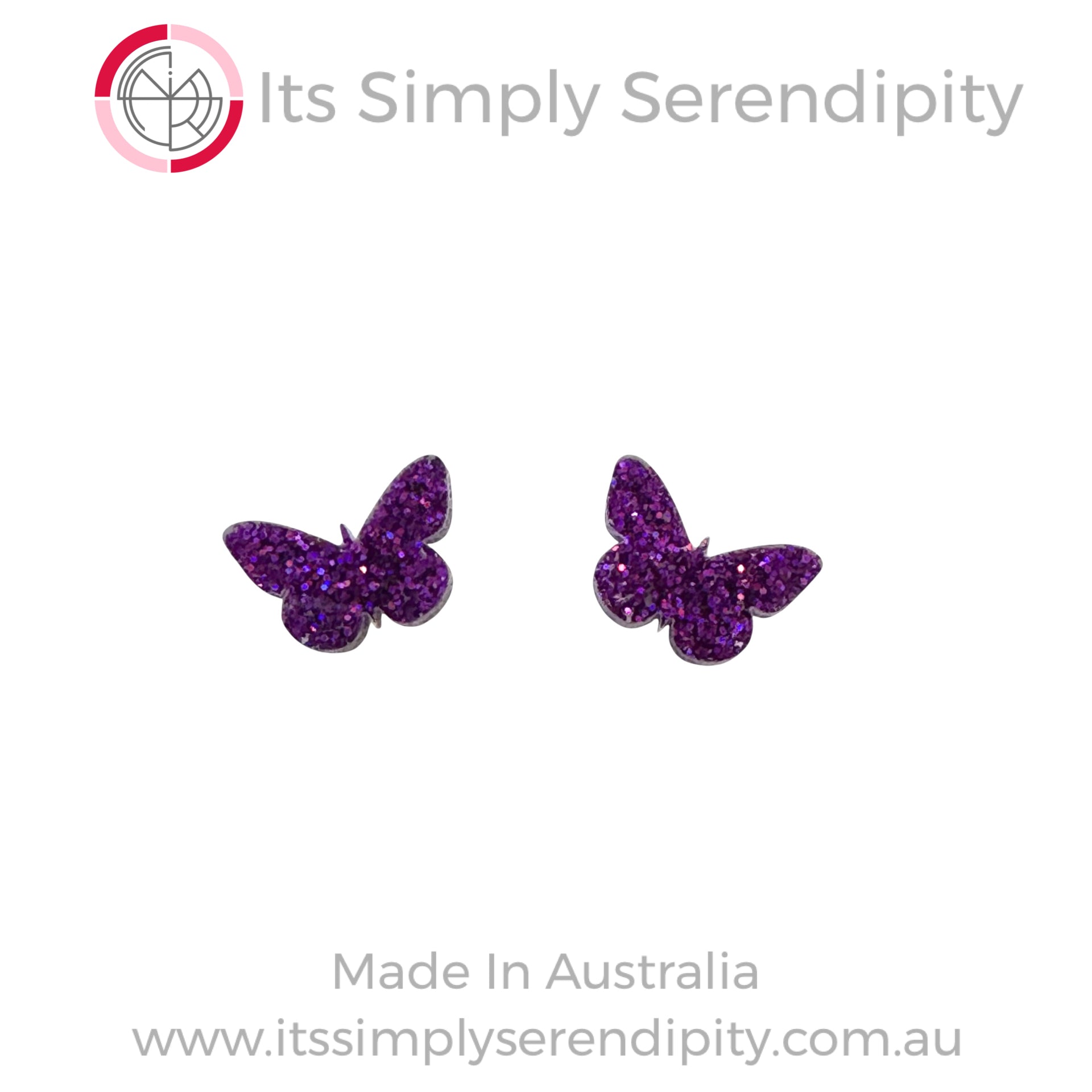 Bedazzling Butterly - Studs