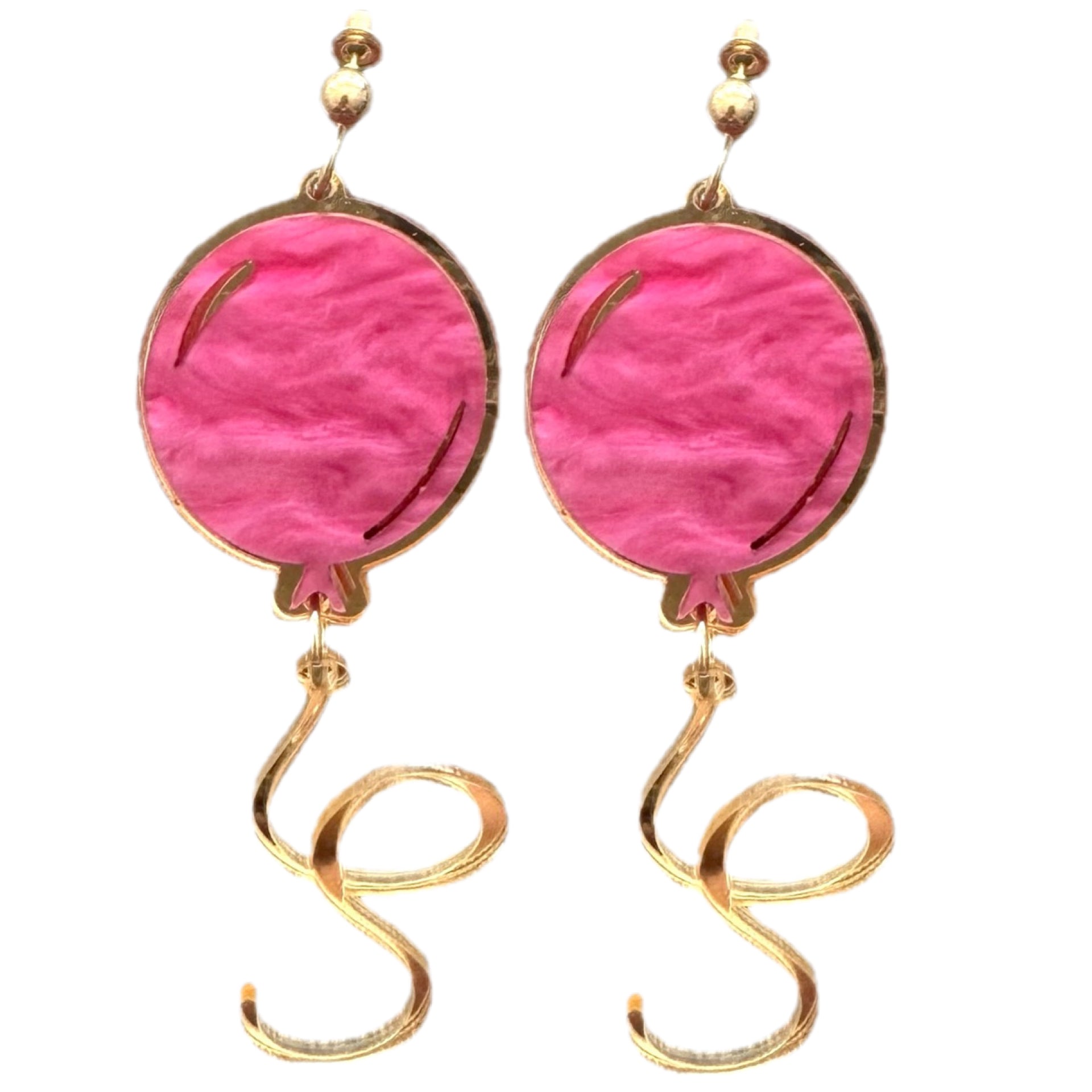 Floating Balloon - Pink - Dangle