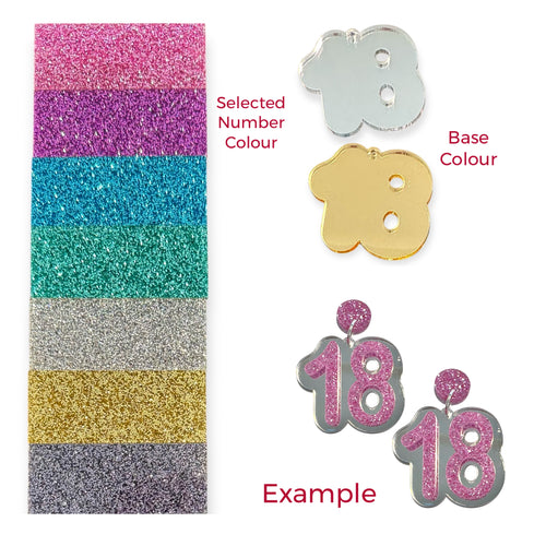 18 - SILVER BACK - Earrings