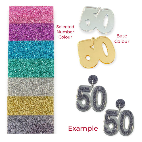 50 - SILVER BACK - Earrings