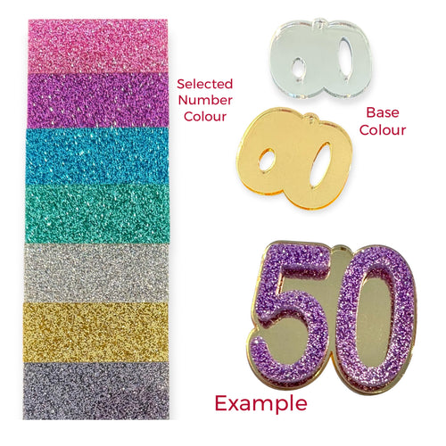 50 - GOLD BACK - Brooch