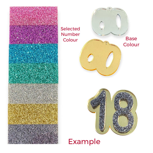 18 - GOLD BACK - Brooch