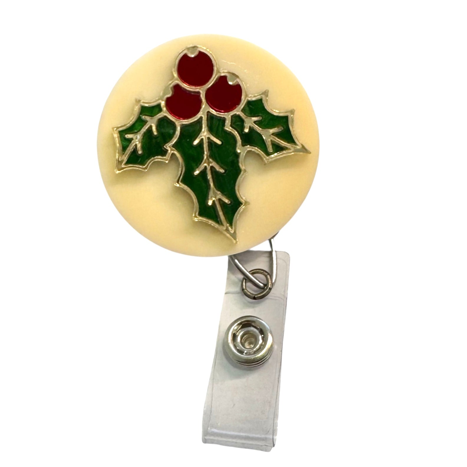 Christmas Holly - Badge Reel