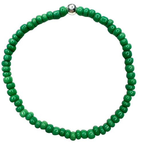 Simple Singles Bracelet - Dark Green