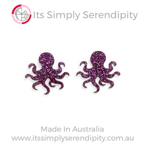 Octopus - Mini Studs
