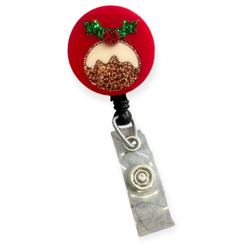 Christmas Pudding - Badge Reel