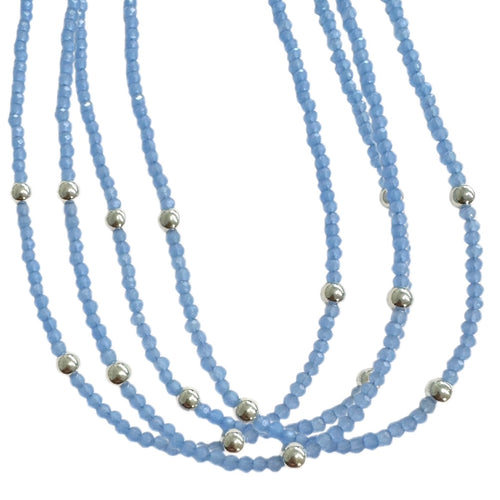 Dew Drops - Periwinkle Blue - Necklace