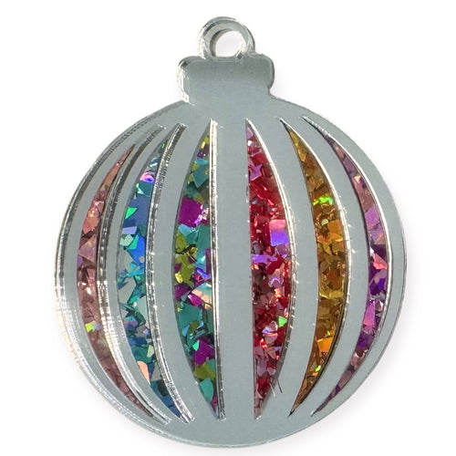 Christmas Bauble - Brooch