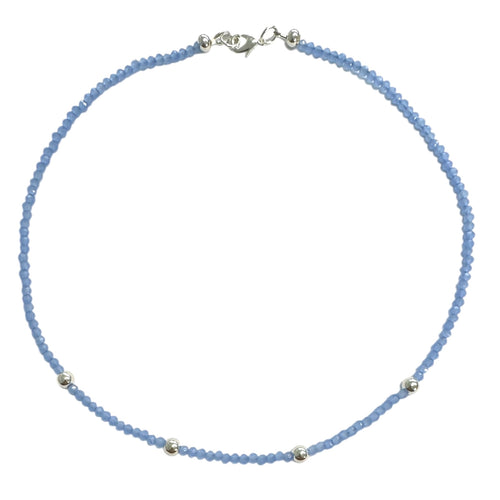 Dew Drops - Periwinkle Blue - Necklace