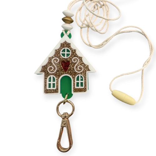 Gingerbread House - Lanyard