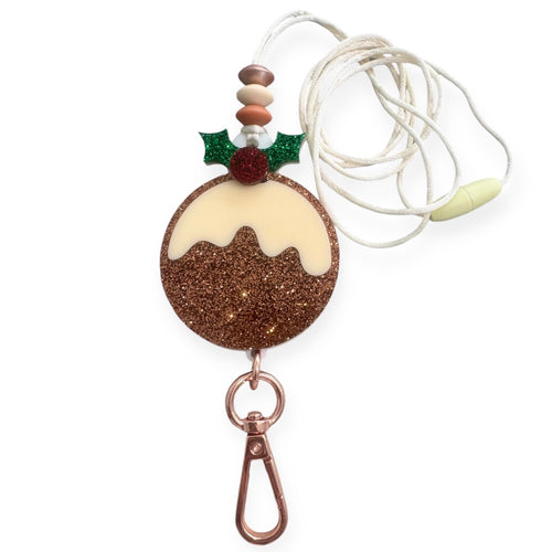 Christmas Pudding - Lanyard