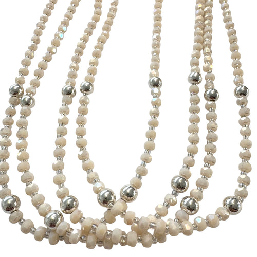 Dew Drops - Cream - Necklace