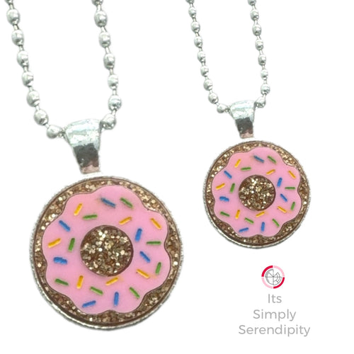 Delicious Donut Pendant Necklace