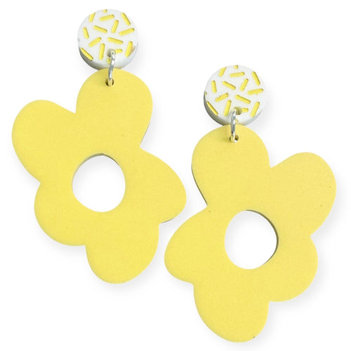 Bumble Bee Blooms - Dangle Earrings