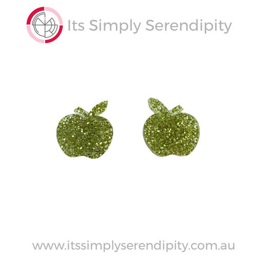 Sweet Green Apple - Studs