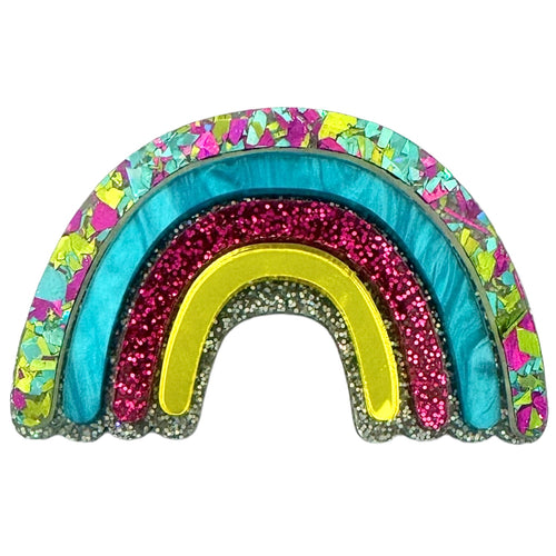 Bling Bling Rainbow - Brooch