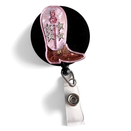 Boots & Bling - Badge Reel