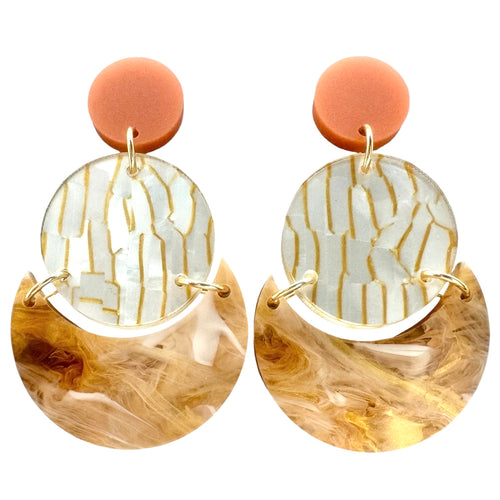 Golden Touch - Dangle Earrings