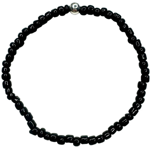 Simple Singles Bracelet - Black