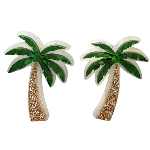 Paradise Palms - Statement Studs