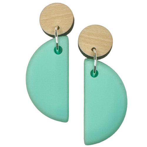 Over The Moon - Pale Turquoise