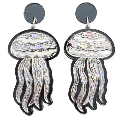 Jelly-licious Jewels -  Jellyfish Dangle Earrings