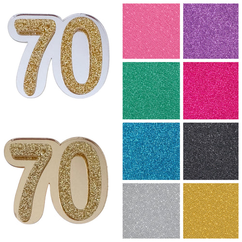 Birthday Bling - 70 - Brooch