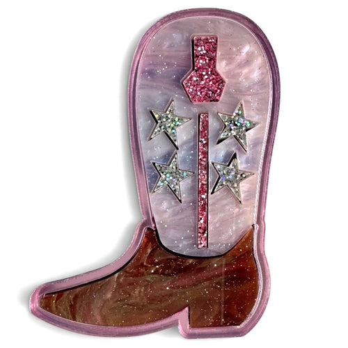 Boots & Bling - Brooch