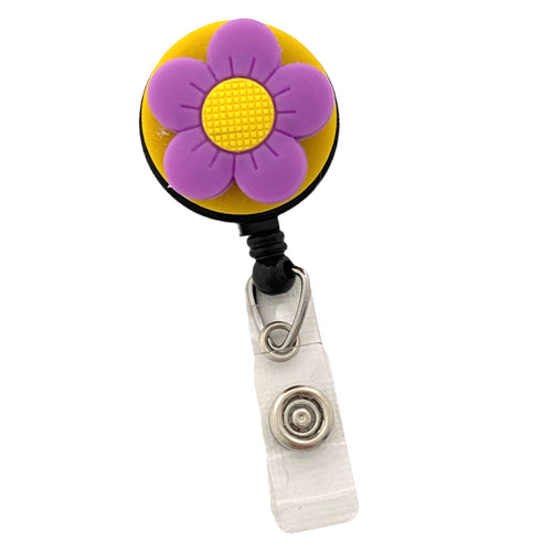 Badge Buddy - Bright Blooms - Purple