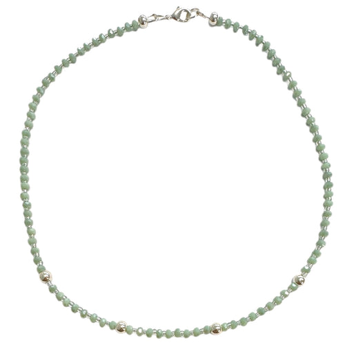 Dew Drops - Sage - Necklace